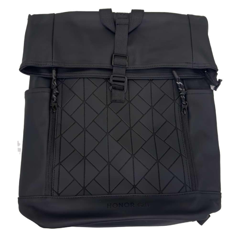 FOC HONOR Lozenge Backpack - Black