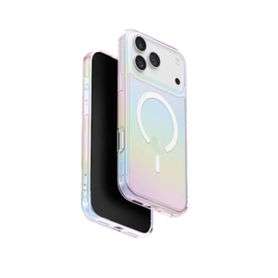 Uniq Hybrid Iridescia MagSafe Case for Apple iPhone 17 Pro - Holo Quartz Accessories > Mobiles & Tablets > Mobiles >