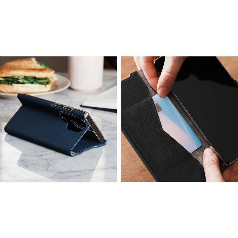 Araree Bonnet Stand Case For Samsung Galaxy S26 Ultra - Ash Blue