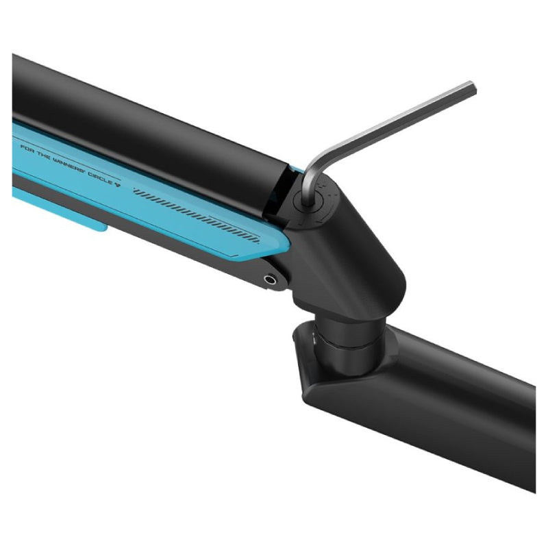 AndaSeat Stealth II A6D Ergonomic Single Monitor Arm - 17"-32" Inch / Black/Blue