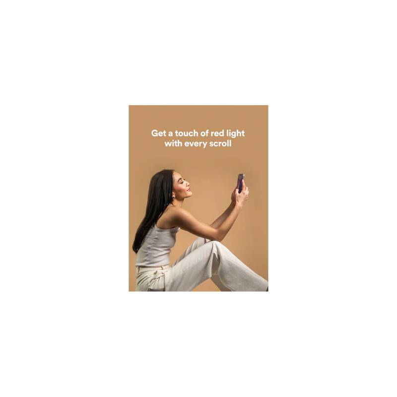 BodyGuardz Red Light Converter Privacy Glass Screen Protector for Apple iPhone Air