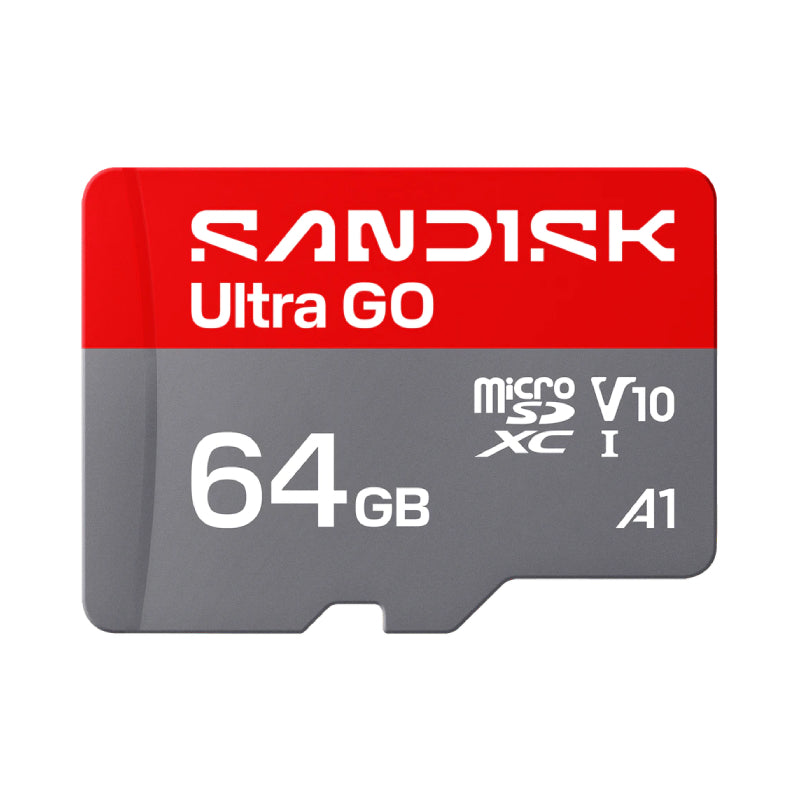 SanDisk Ultra GO microSD UHS-I Card - 64GB / Up to 140MB/s