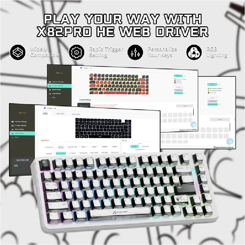 لوحة مفاتيح ألعاب ميكانيكية هجينة ستيل سيريز أبيكس 5، سلكية، RGB، باللون الأسود