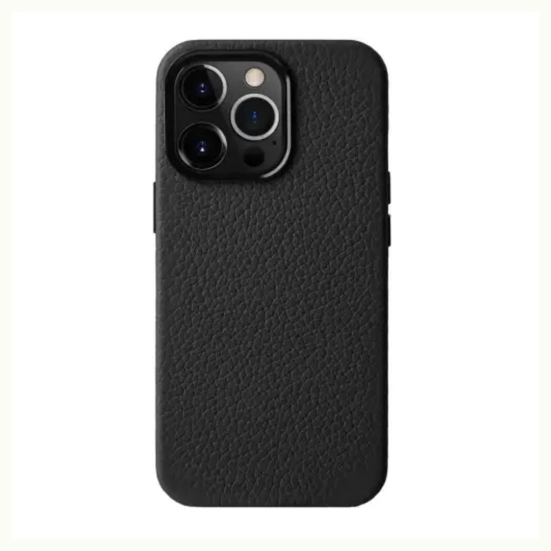 Melkco Origin Paris Magsafe Clemence Leather Regal Cover Case - Apple iPhone 15 Pro Max / Black Accessories > Mobiles &
