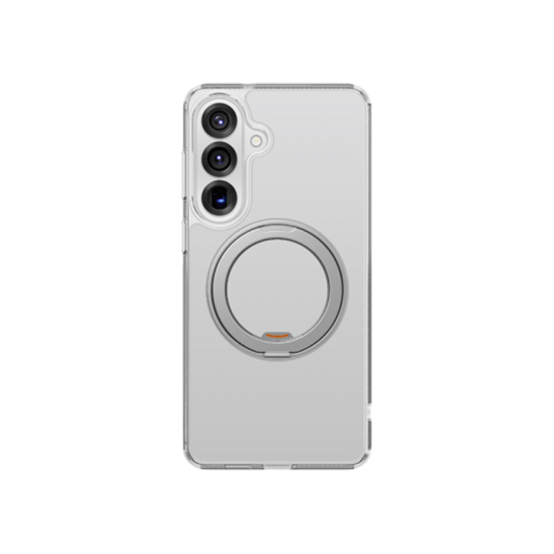 Uniq Hybrid Swivix With 360 Rotating Kickstand MagSafe Case for Samsung Galaxy S26 Plus - Lucent Clear