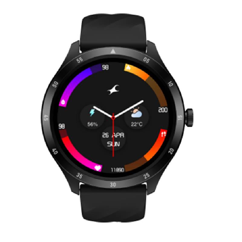 Fastrack Jupiter Flex Watch - 1.38’’ / Black Smart Watches