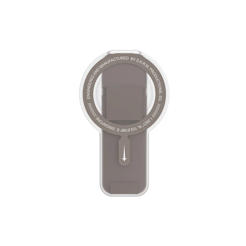 SKINARMA Arch XE Phaze Smart Magnetic Grip-Stand - Champagne Accessories > Mobiles & Tablets > Mobiles > Mobile Holder