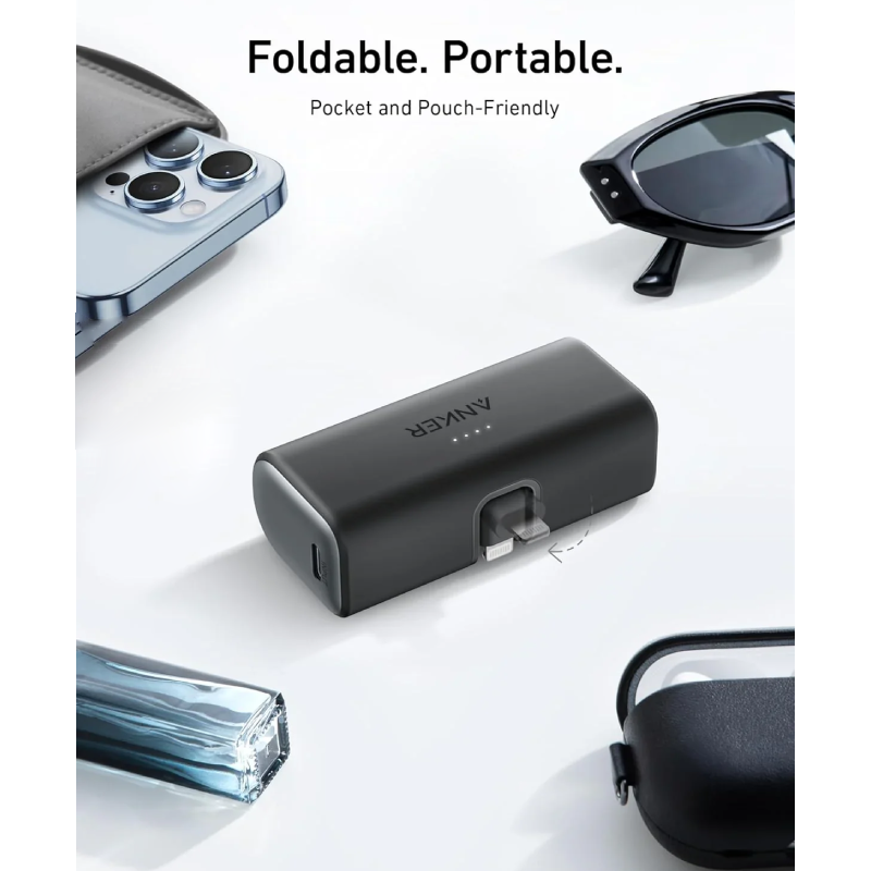 Anker Nano Power Bank - 5,000mAh / Lightning / Black
