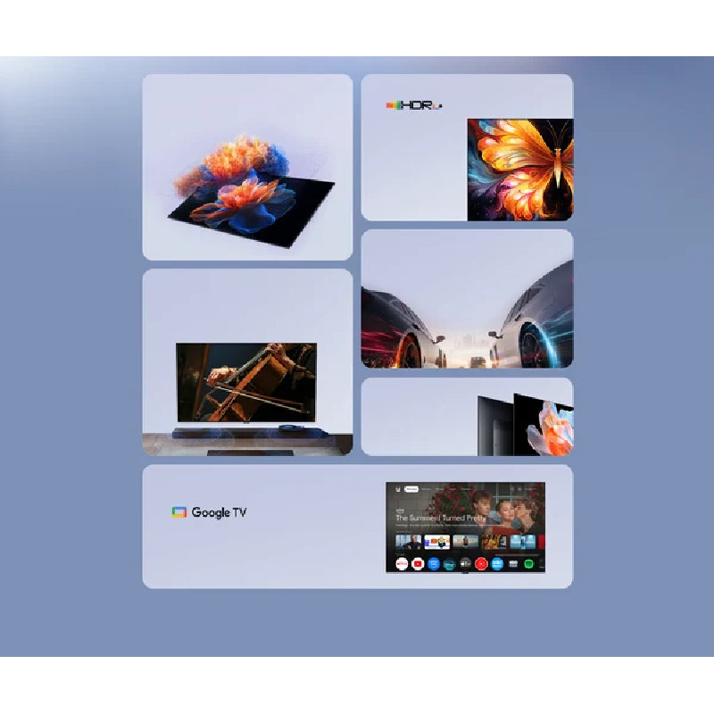 Xiaomi TV X Mini LED - 65" QD-Mini LED / 4K / 60Hz / Black
