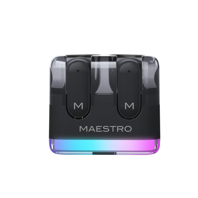 MAESTRO Clear Earbuds - Bluetooth / 250mAh / Transparent