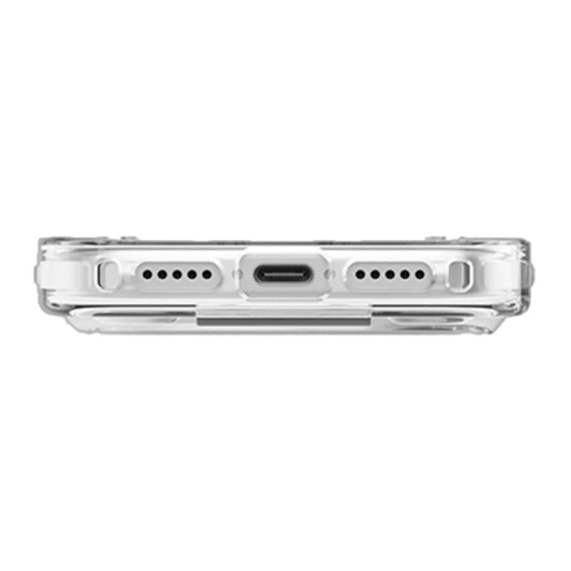 Uniq Hybrid Heldro Air Magclick Charging Case For Apple iPhone 17 Pro - Lucent Clear
