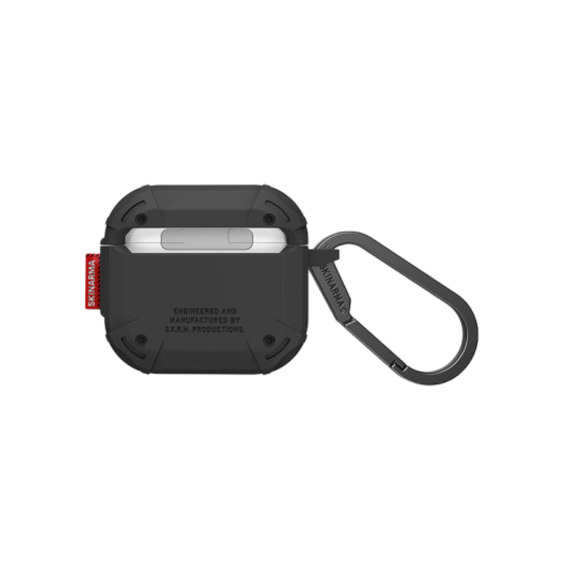 SKINARMA Mecha CE Case - Apple AirPods 4 / Black Accessories > Mobiles & Tablets > Offer Zone