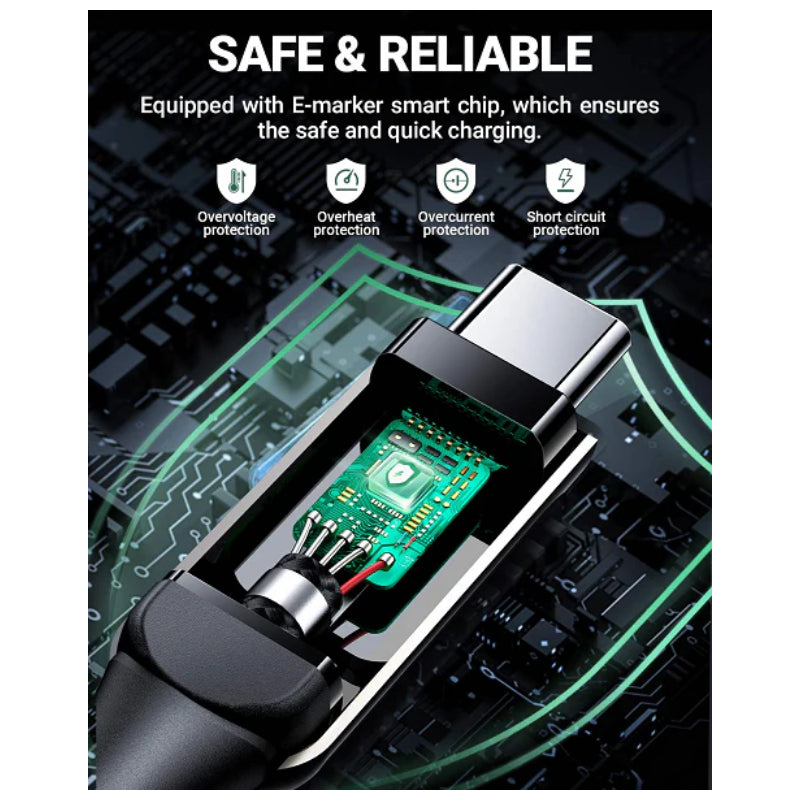 ACEFAST C6-03 Charging Data Cable - USB-C / 100W / Black