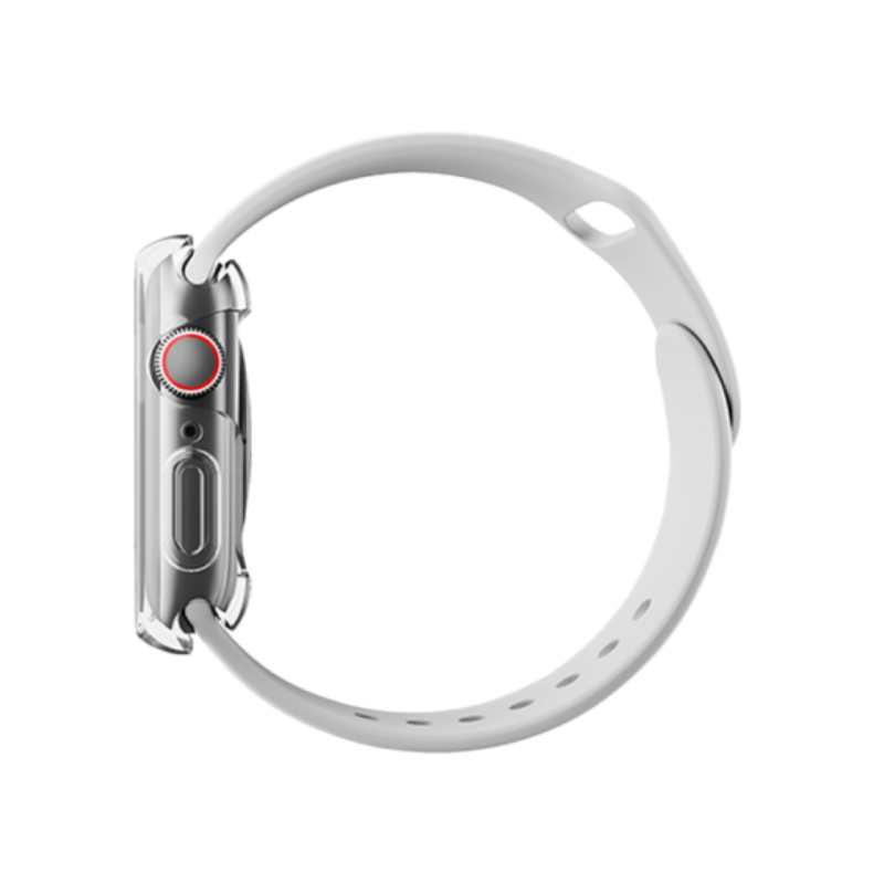 UNIQ Hybrid Guard Watch Case with Screen Protector - Apple Watch (SE3 / SE2) 44mm / Dove Clear