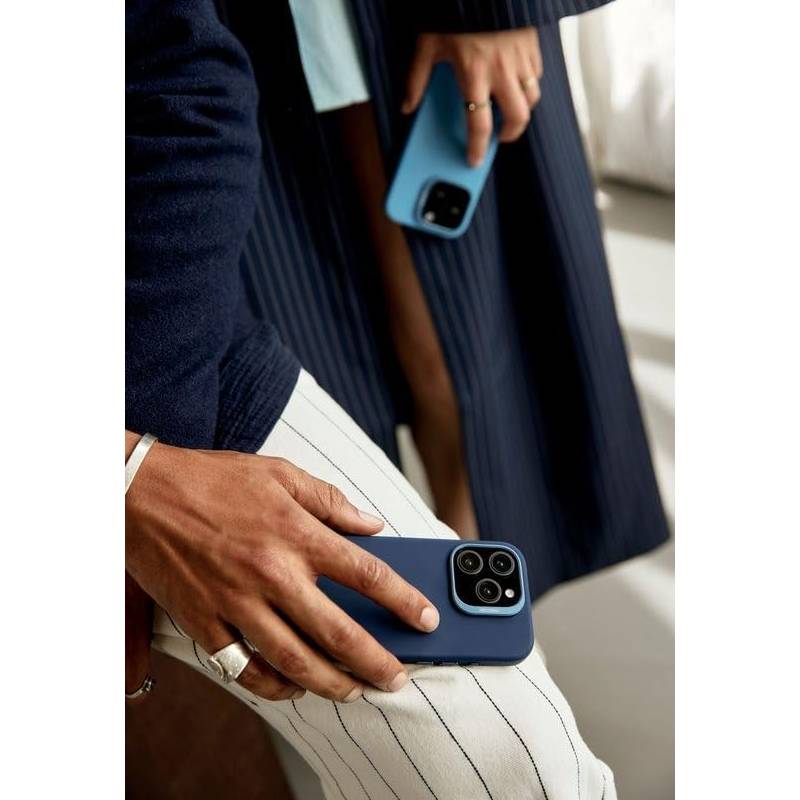 Decoded AntiMicrobial Silicone Case - Apple iPhone 16 Pro Max / Navy Accessories > Mobiles & Tablets > Mobiles > Covers