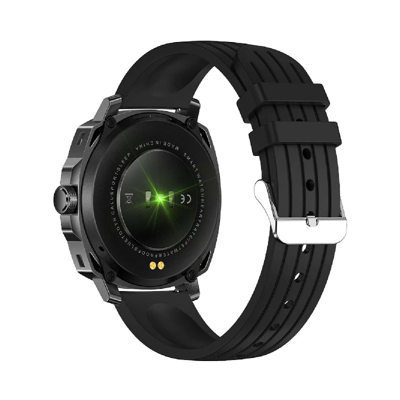 Swiss Military Dom 4 Gun Metal Black Silicon Strap - Smart Watch Smart Watches