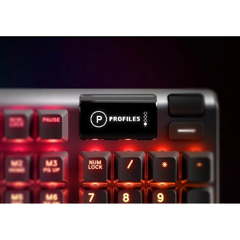 SteelSeries Apex 5 Hybrid Mechanical Gaming Keyboard - Wired / RGB / Black