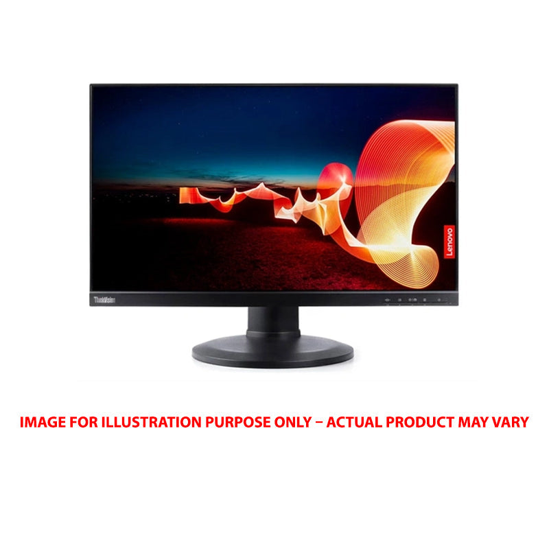 Lenovo ThinkVision S22e-18 Monitor - 21.5" / VGA / Black - Pre-Owned