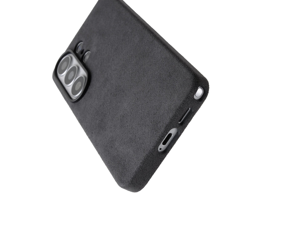 Melkco Alcantara Magsafe Case For Samsung Galaxy S26 Ultra - Gray
