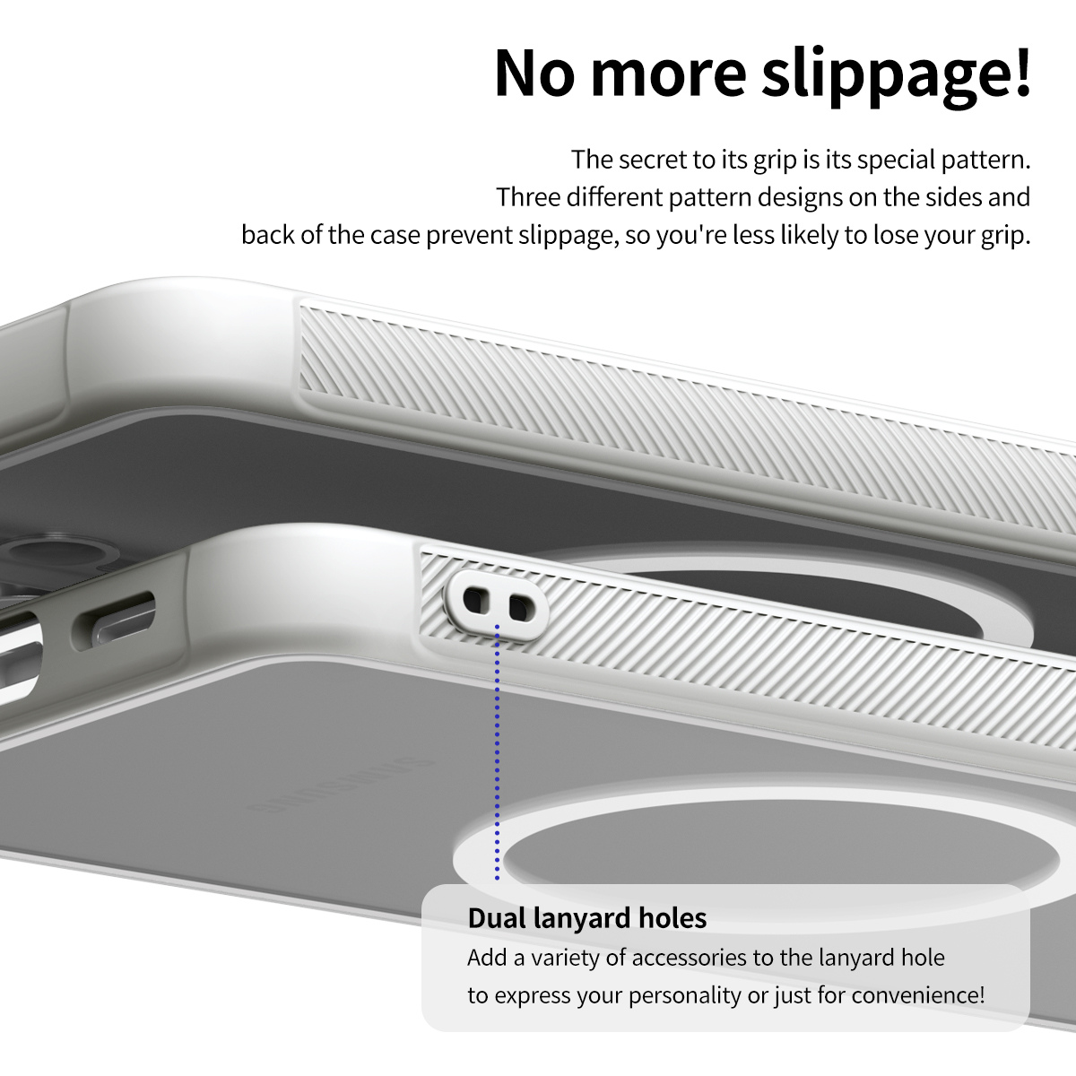 Araree Duple Magsafe Case For Samsung Galaxy S26 Ultra - Armor Dark Gray