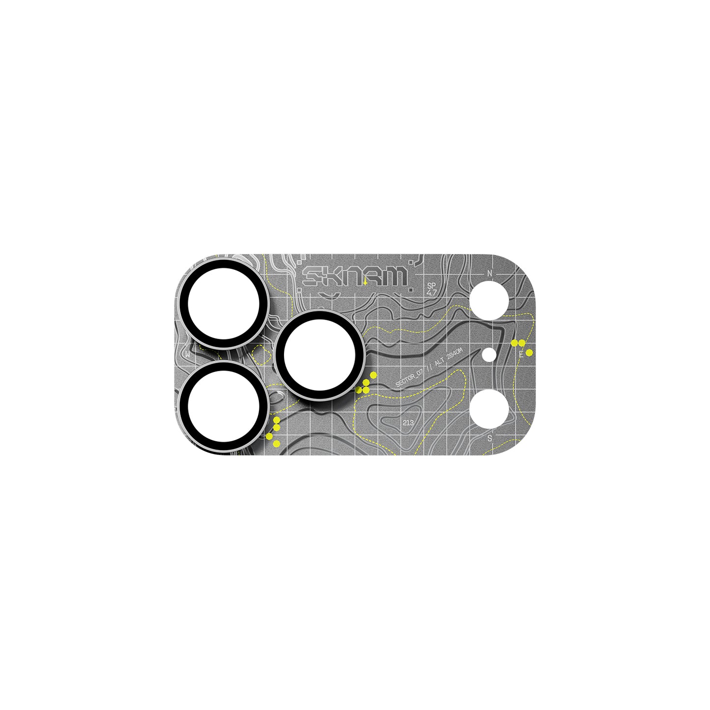 Skinarma Iphone 18 Pro Max Aluminium Camera Lens Protector With Ionix™ Glass Sonar - Silver