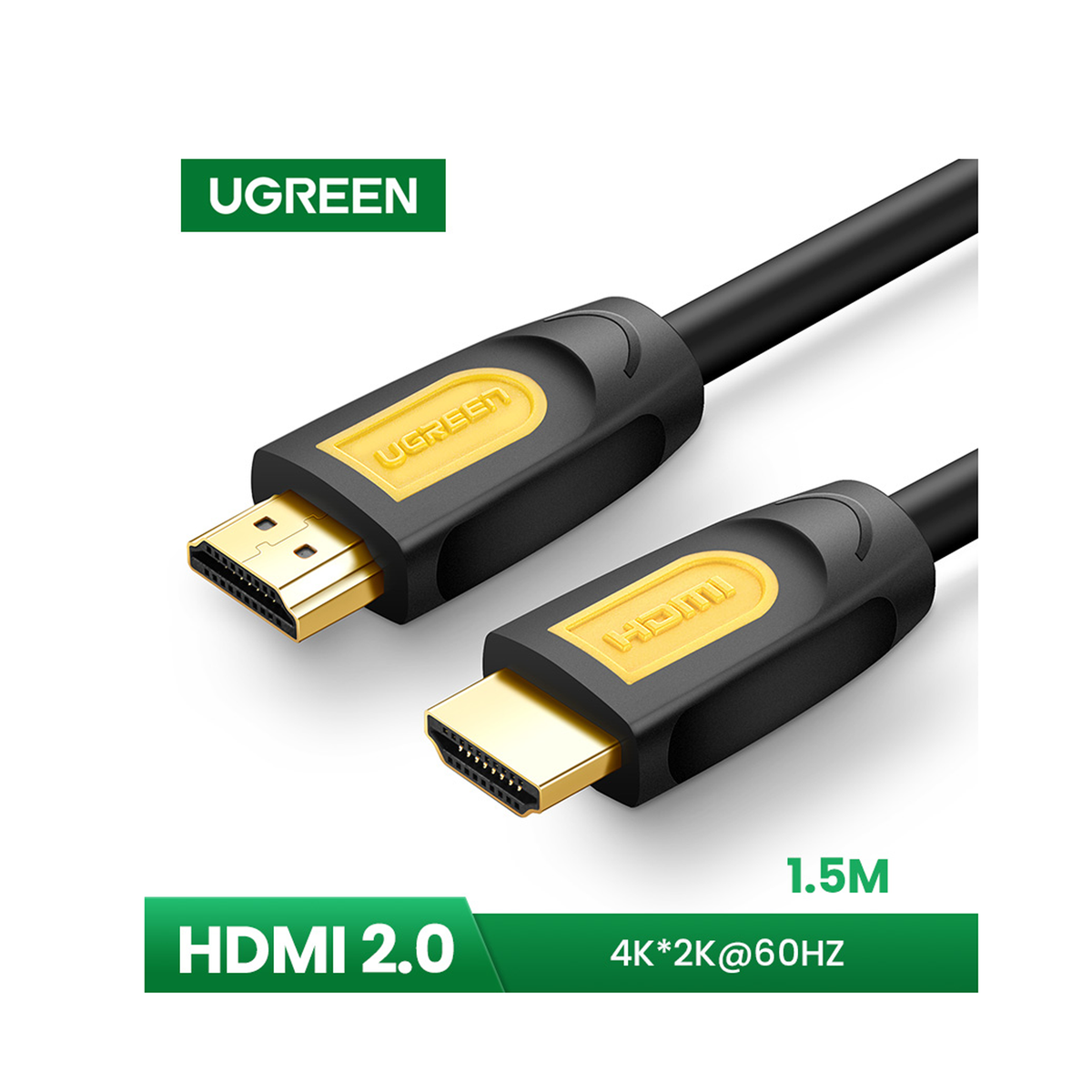 UGREEN HDMI 4K Male to Male Cable - 1.5 Meter / Black