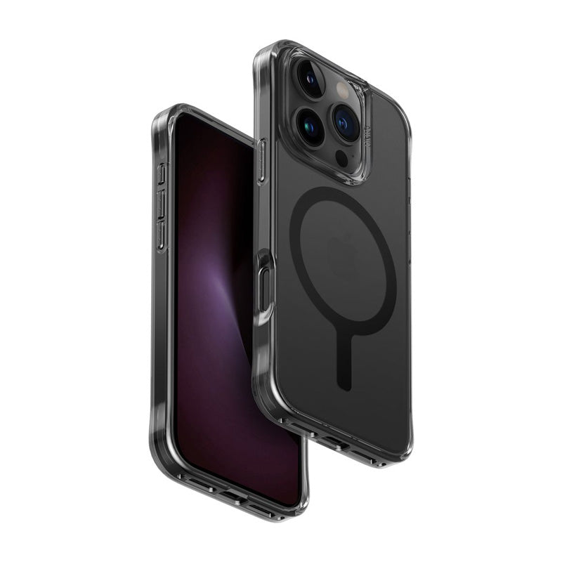 UNIQ HYBRID IPHONE 16 PRO (2024) 6.3 MAGCLICK CHARGING LIFEPRO XTREME (AF) - FROST SMOKE Accessories > Mobiles &