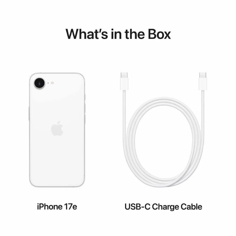 Apple iPhone 17e - 256GB / White / 5G / 6.1"