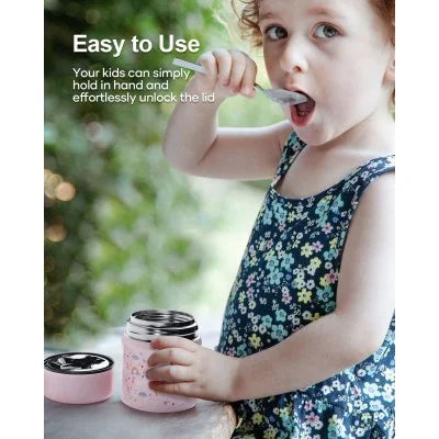 Buzio Kids Stainless Steel Food Container 350ML - Unicorn