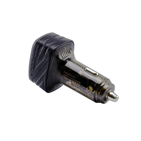 XPower CC3B 3-Port Car Charger - 82W / USB-A / USB-C / Black