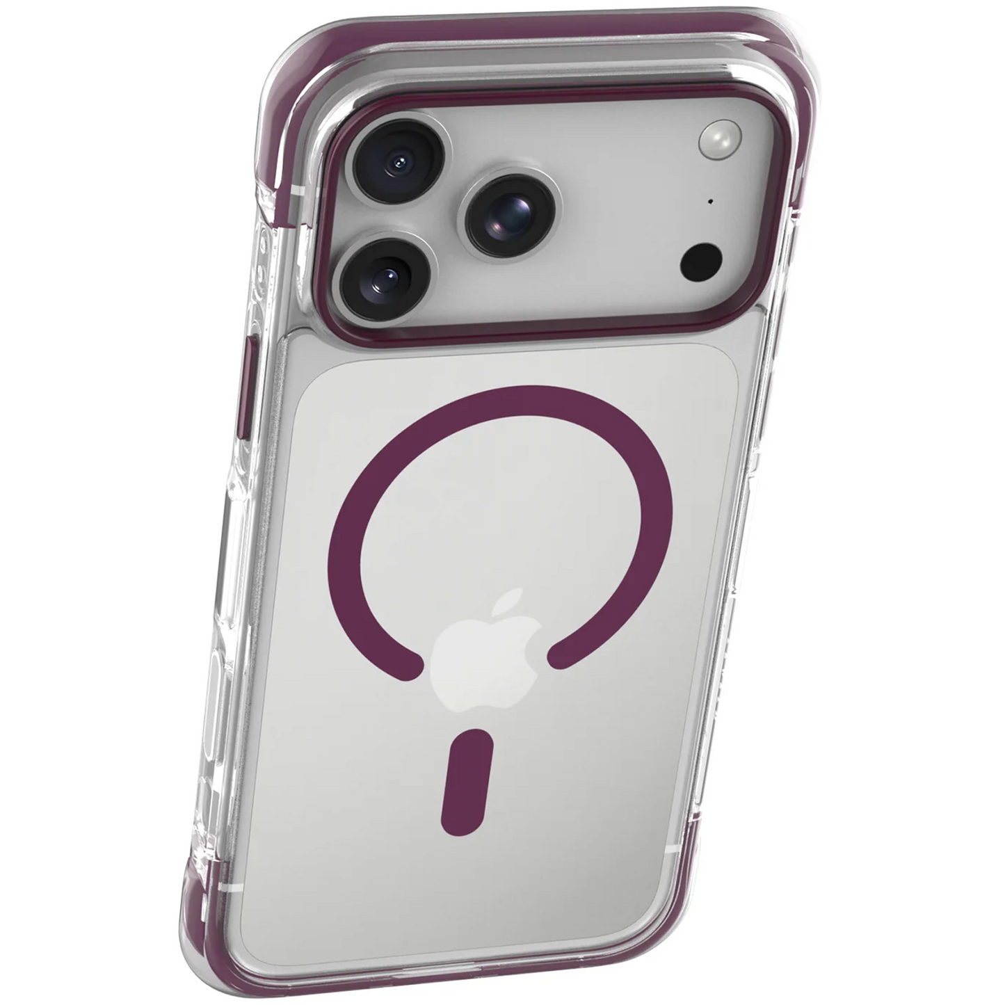 Levelo Tucson MagSafe Case For Apple iPhone 18 Pro - Burgundy