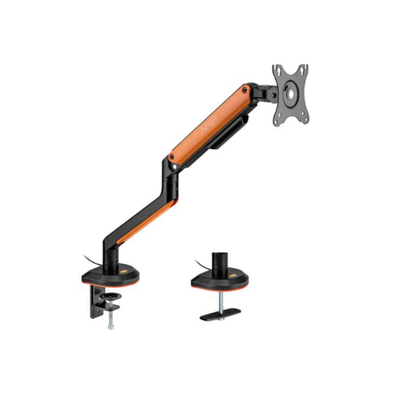 SADES Apep SA-MA02 Single Monitor Mount Arm (Max size 32"/9KG Per ARM) - Orange
