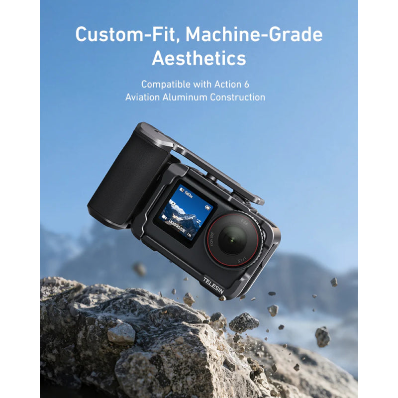 TELESIN Street Shot Aluminium Set - Plume Air for DJI OSMO Action 6