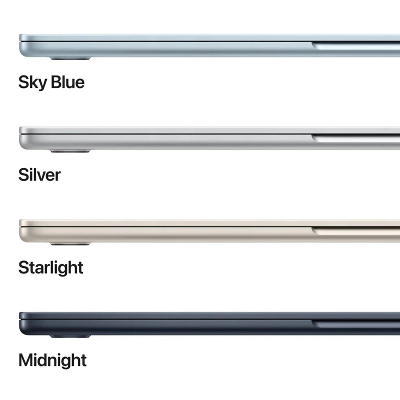 Apple MacBook Air - 15.3" / M5 / 10-Core CPU / 10-Core GPU / 16GB RAM / 512GB SSD / Arb/Eng / Starlight / 1YW (Z1LT0014H)