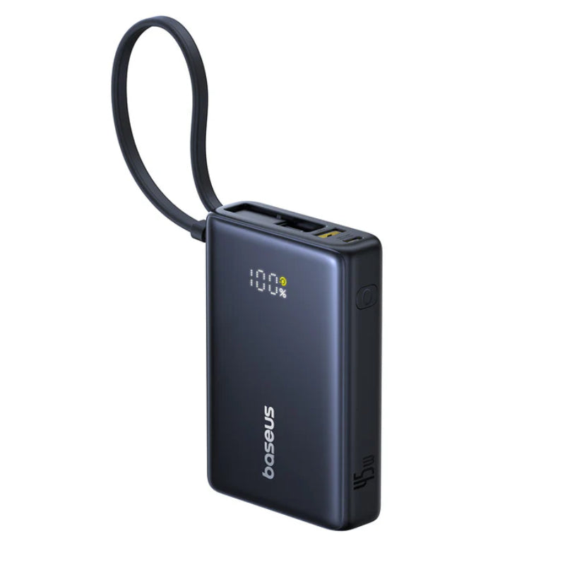 Baseus Picogo Power Bank With Built-in Cable - 10000mAh / 45W