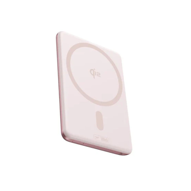Baseus PicoGo AM31 Mini Magnetic Power Bank with Stand - 5000mAh / 20W / Pink