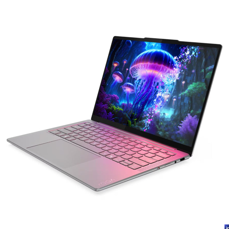 Lenovo Yoga Slim 7 Gen 10 Copilot+ PC - 14" WUXGA OLED / Ultra 7 256V / 16GB / 1TB (NVMe M.2 SSD) / Intel® Arc™ Graphics 140V / AI Boost, Up to 47 TOPS / Win 11 Home / 1YW / Arabic/English / Luna Grey - Laptop