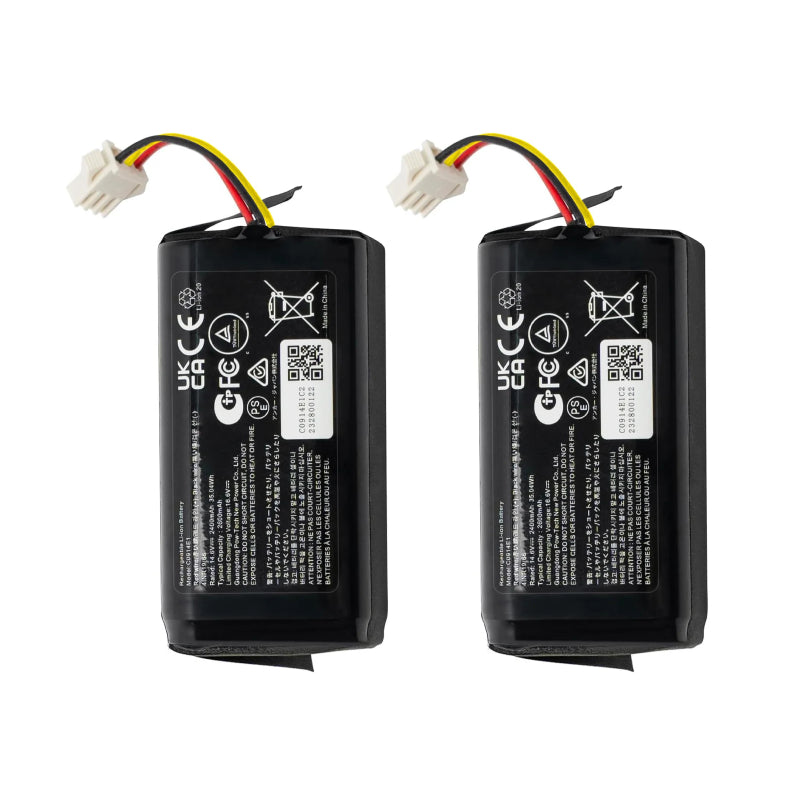 Eufy RoboVac Replacement Battery Pack Compatible with X10 Pro Omni - 2600mAh / Black