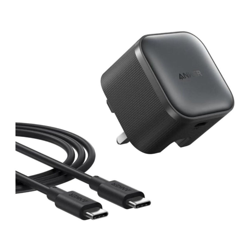Anker Nano Charger with Cable - 45W / USB-C / Black