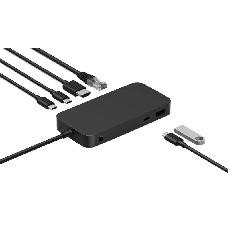 Microsoft Surface Pro 12" Keyboard Cover with Slim Pen 2 + Microsoft Surface Arc Mouse + Microsoft Surface USB4 Dock - Bundle Offer