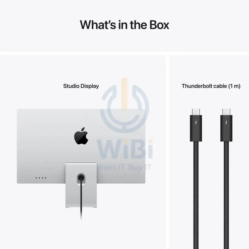 Apple Studio Display With Tilt And Height Adjust Adjustable Stand - Standard Glass / 27’’ 5K / 600 nits / USB-C