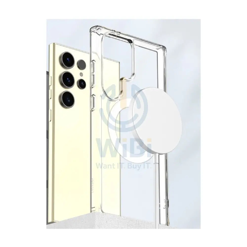 Araree Duple Magsafe Case - Samsung Galaxy S24 Ultra / Clear Accessories > Mobiles & Tablets > Mobiles > Covers & Cases