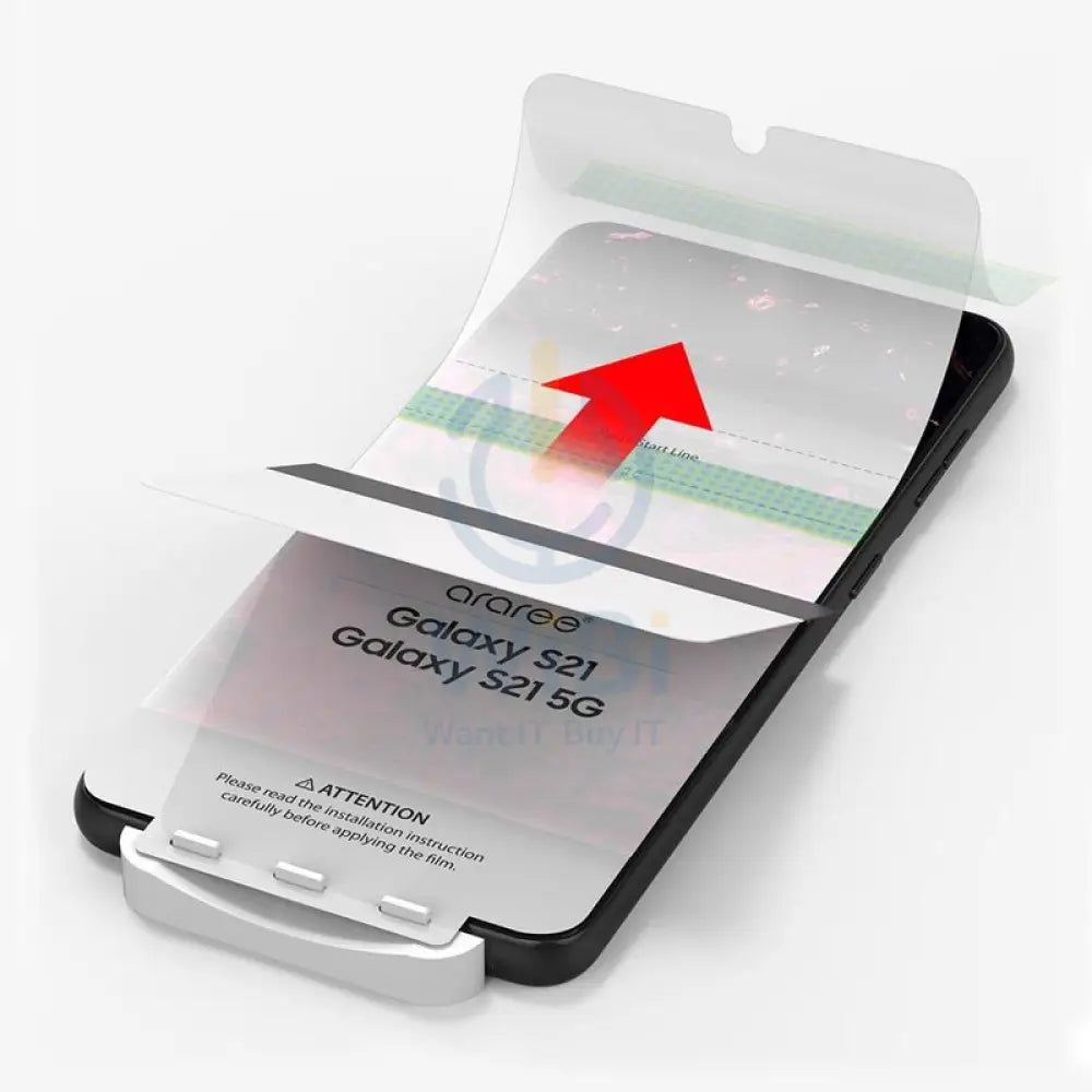Araree Pure Diamond Screen Protector - Samsung Galaxy S21 Plus / Clear Accessories > Mobiles & Tablets > Mobiles >