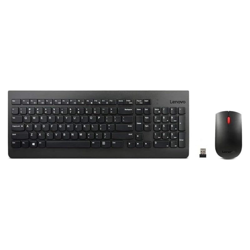 Lenovo 510 Wireless Combo Keyboard Mouse - 2.4 GHz / Nano USB / 1200 DPI / Arabic/English / 1YW