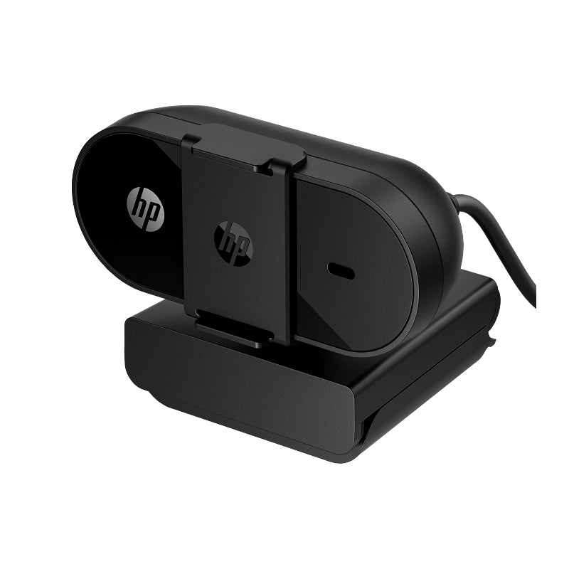 HP 325 FHD Webcam - 5MP / Single Microphone / Wired USB-A Connectivity / Black Color