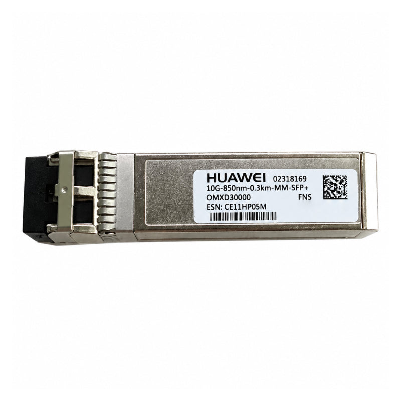 Huawei 10G SFP+ Optical Transceiver Module - Up to 300 Meters (0.3 km) / 10 Gbit/s / LC Duplex / 1YW