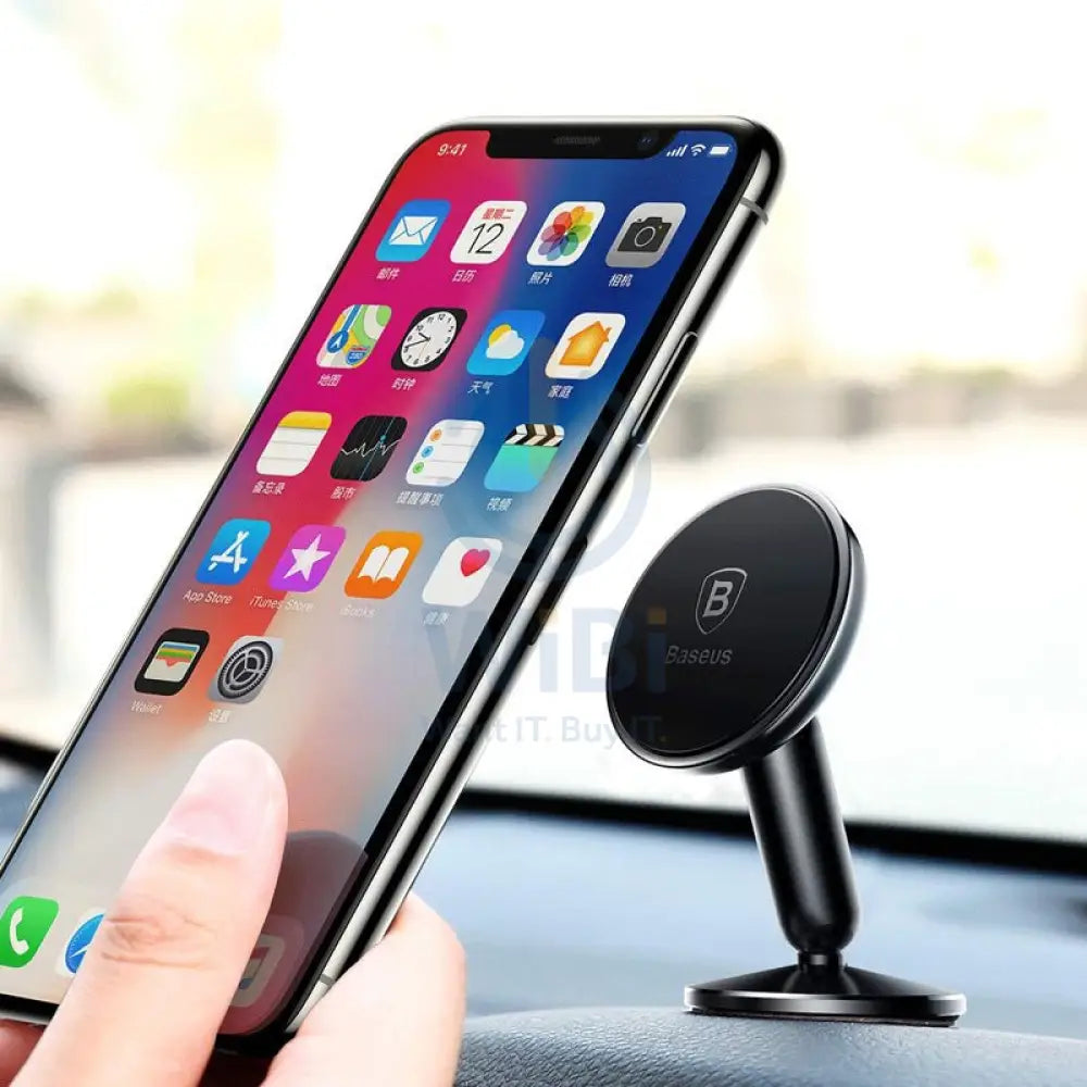 Baseus Bullet An on-board Magnetic Bracket - Black Accessories > Mobiles & Tablets > Mobiles > Mobile Holder / Stands