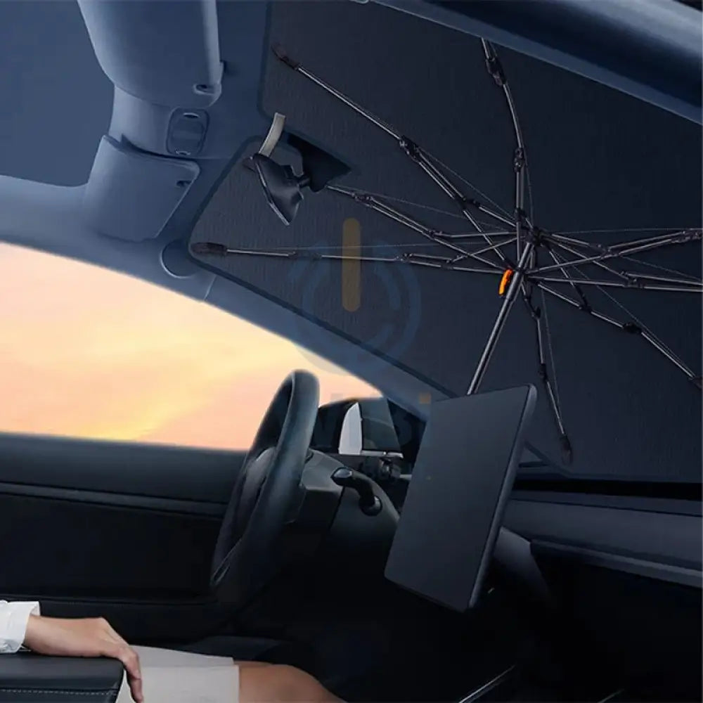 Baseus CoolRide Windshield Sun Shade Umbrella Lite - Large / Black Accessories > Other Accessories
