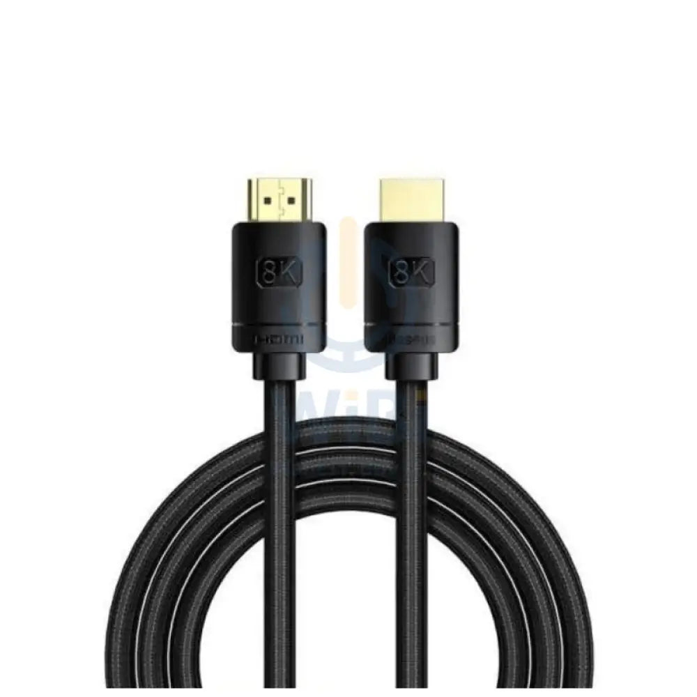 Baseus High Definition Series HDMI To HDMI Adapter Cable - 8k / 1 Meter / Black Accessories > Cables & Converters >