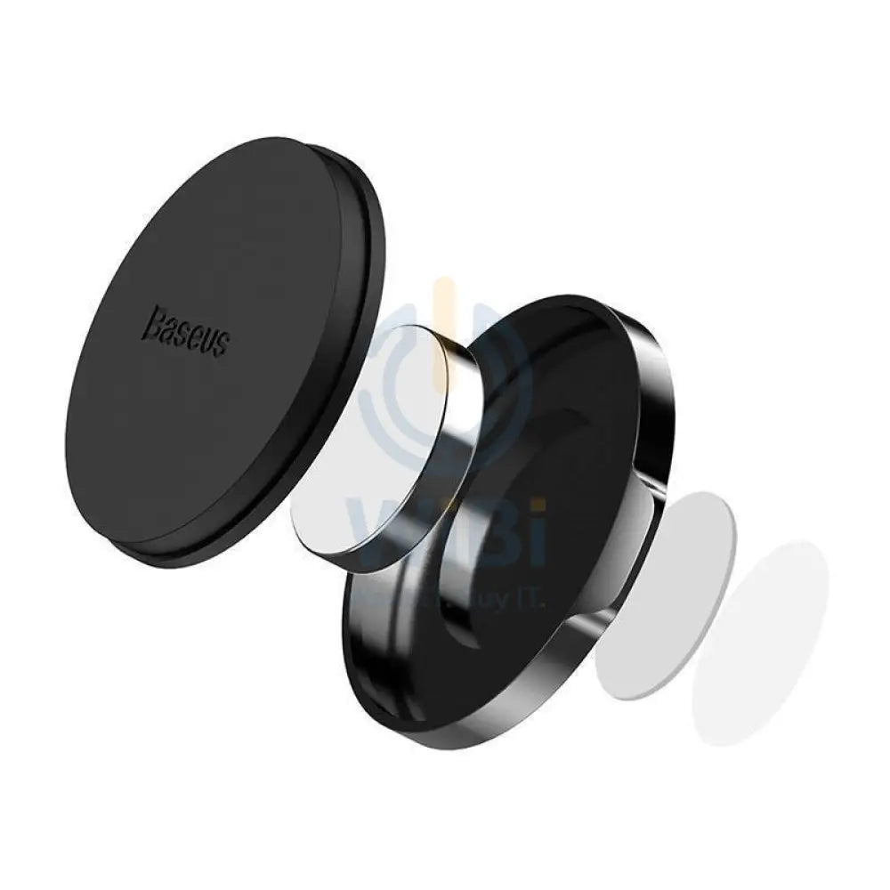Baseus Small Ears Series Magnetic Suction Bracket (Flat Type) - Cluster Black Accessories > Mobiles & Tablets > Mobiles
